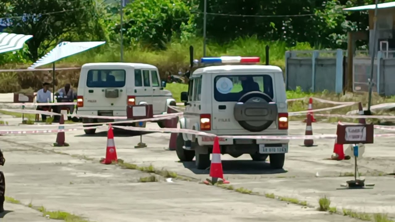 driving test Arunachal Pradesh police// head constable driving test// t