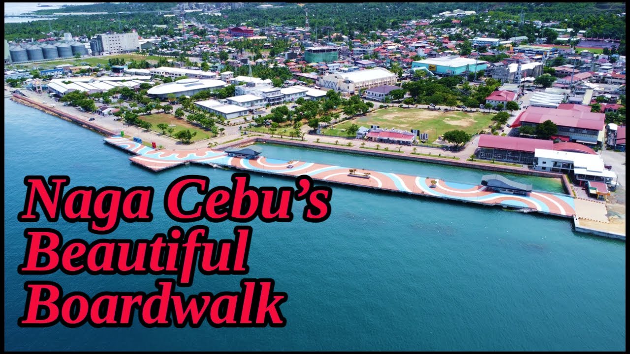 Naga Cebu's Boardwalk - New Aerials (June 2023) | Cebu Construction Projects/Destinations
