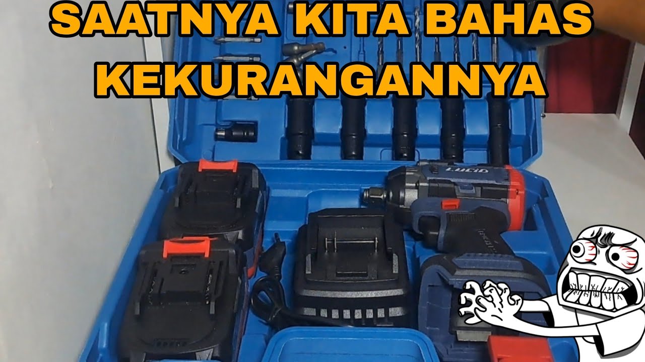 SAYA KASIH TAU KEKURANGAN DARI IMPACT WRENCH LUCID LH 400 PEMAKAIAN 2 MINGGU #IMPACTWRENCH #LUCID