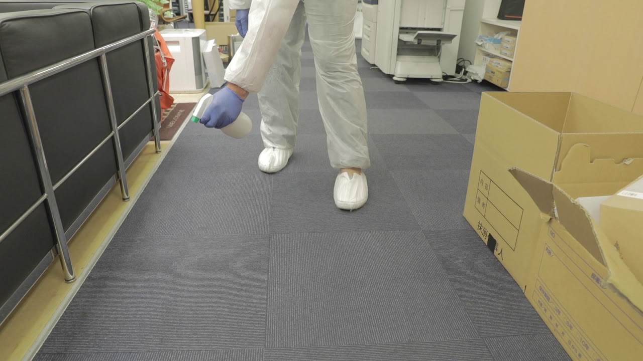 Gzok 塗布シーン03　ウイルス対策