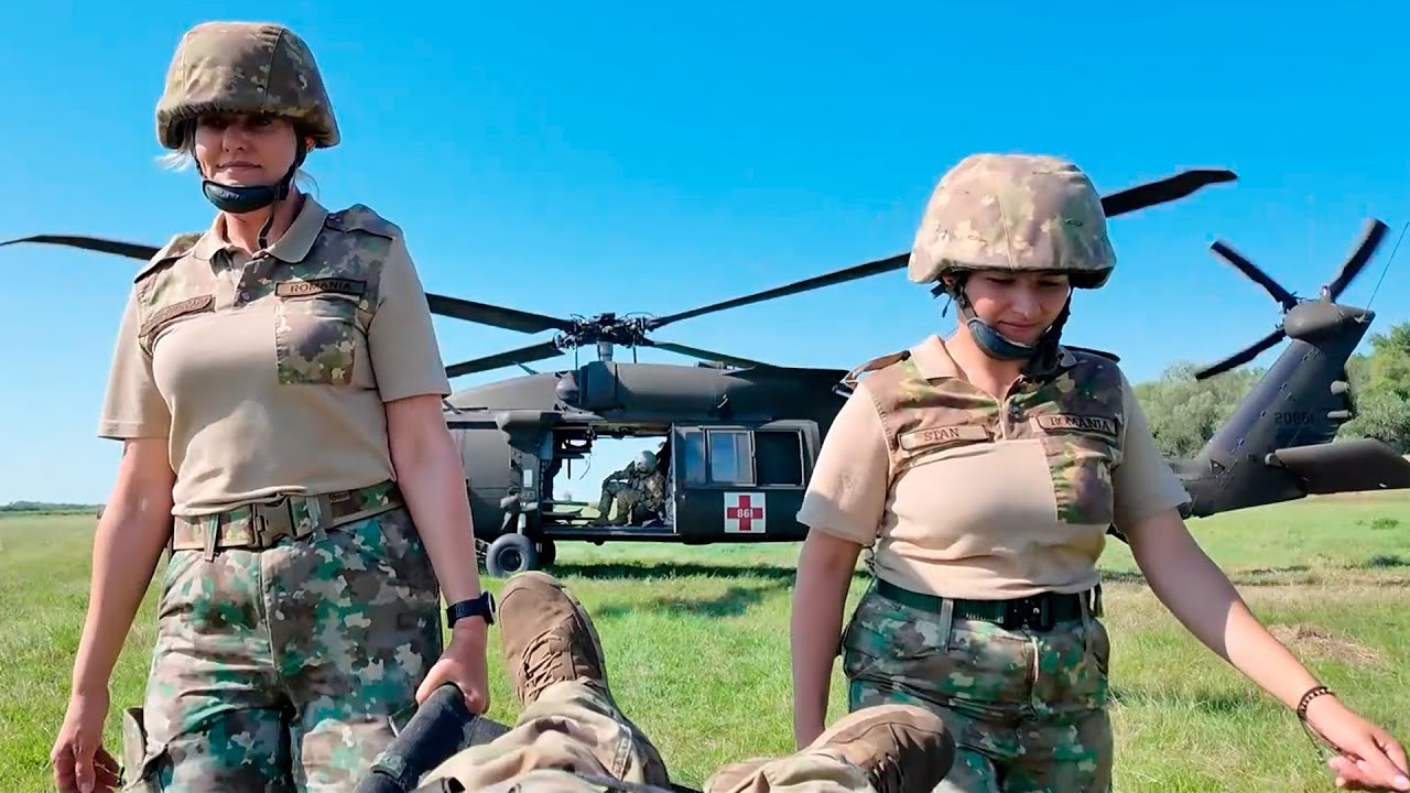 U.S. Soldiers conduct Hot/Cold Load Training with Romanian Soldiers