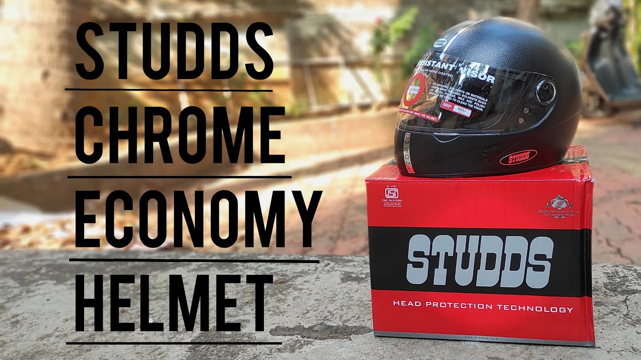 Studds Chrome Economy Full Face Helmet | Unbox | Review