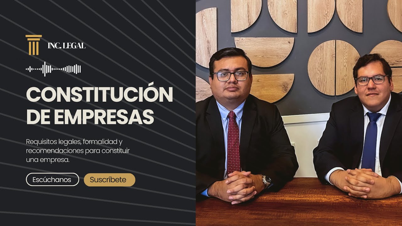 CONSTITUCIÓN DE EMPRESAS