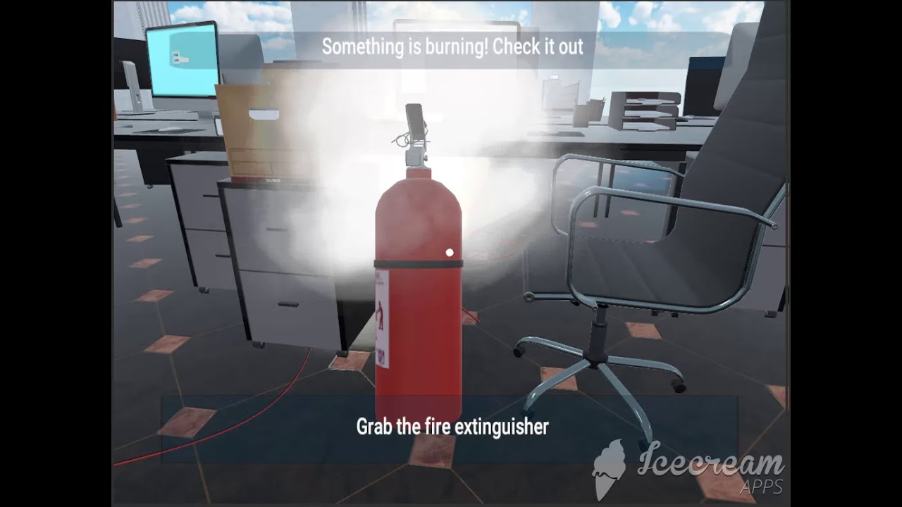 Fire Extinguisher Training with VR (Unity)