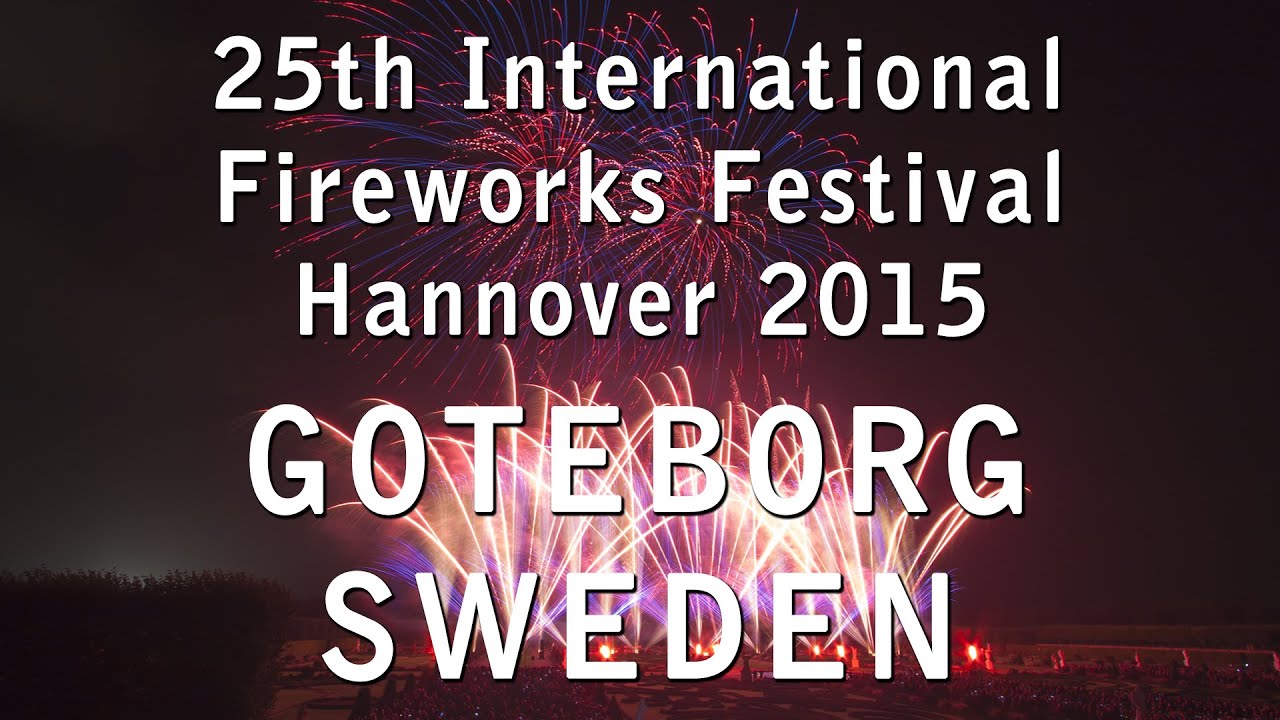 Int. Fireworks Festival Hannover 2015:  Goteborg - Sweden - Feuerwerk (Winner!)