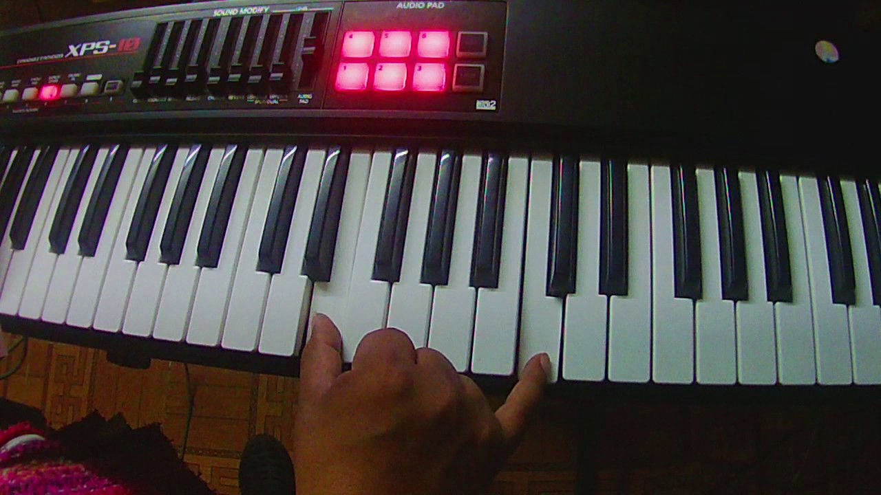 FLOR DE CAPOMO TUTORIAL FÁCIL TECLADO