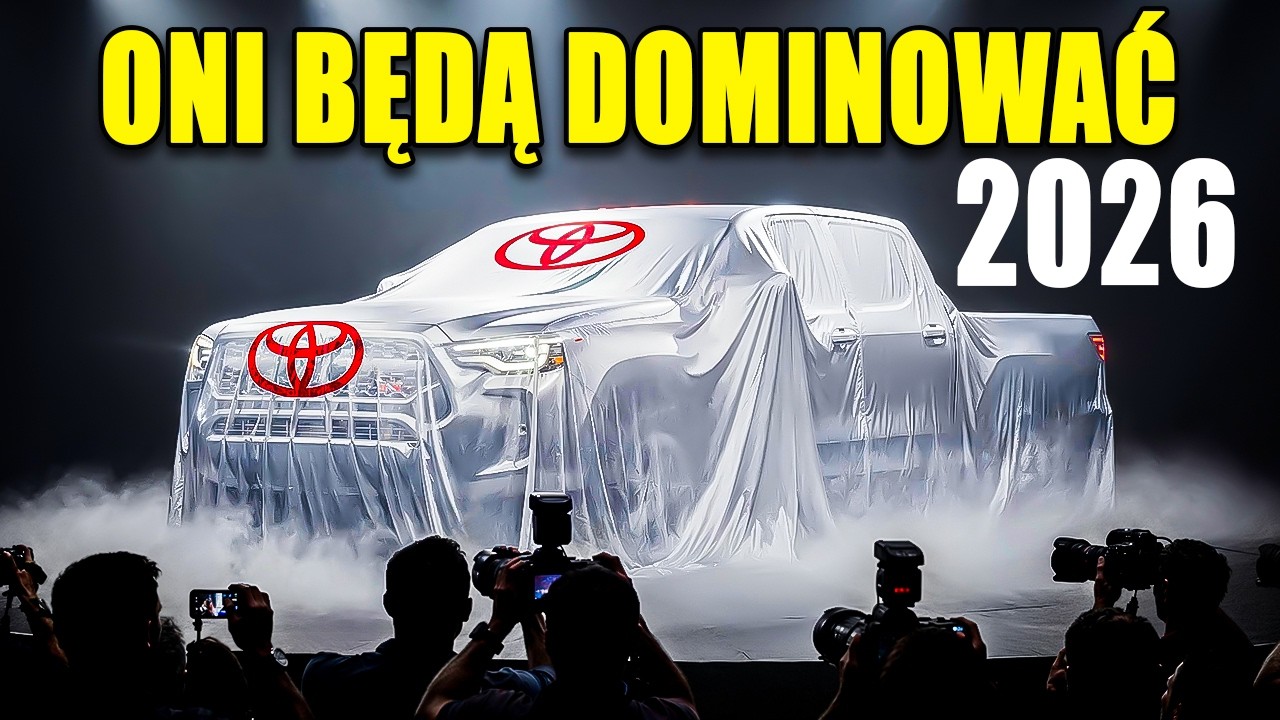 ¡SZOKUJĄCE! Toyota Ujawnia Swoje NOWE Pickupy 2026 A Rynek Reaguje