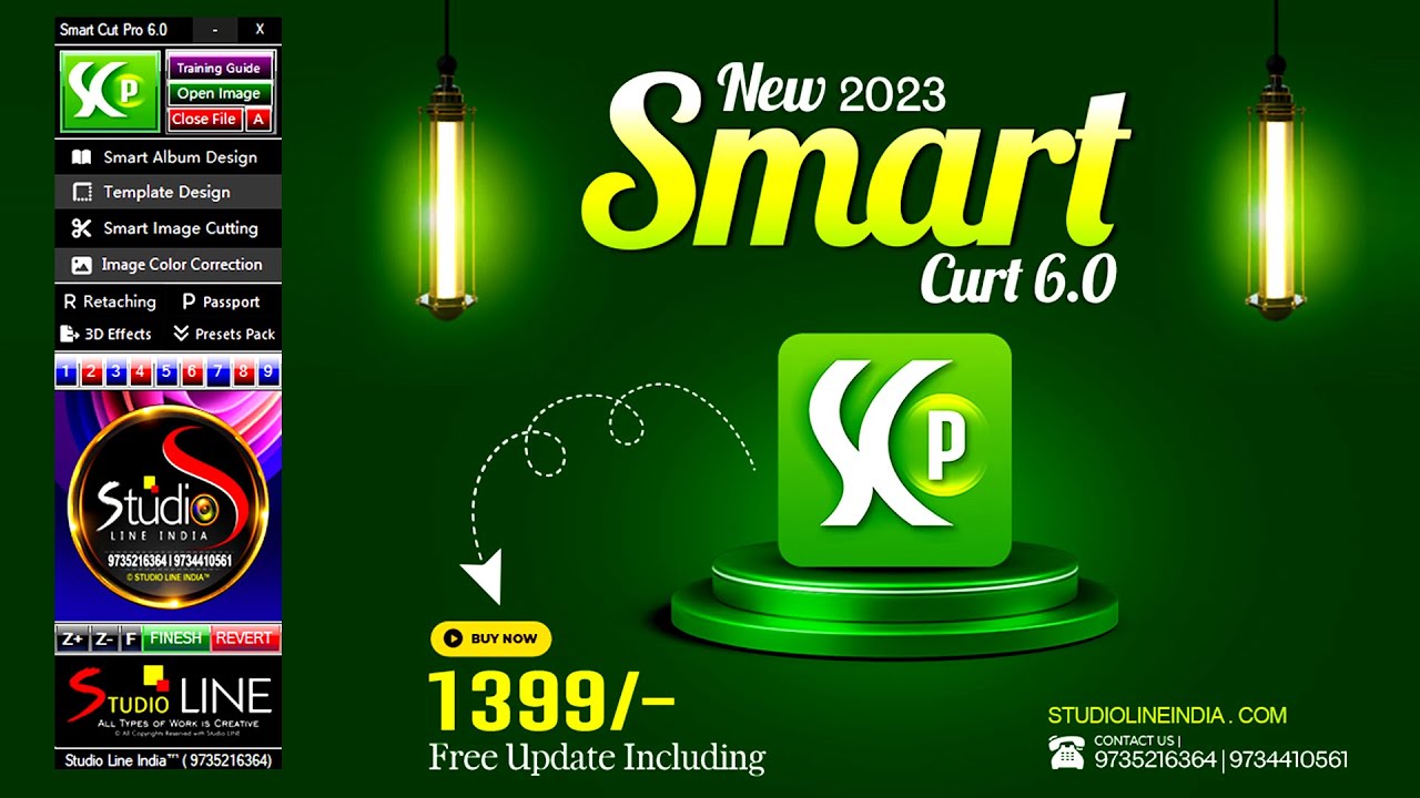 SMART CUT PRO 6.0 || ALBUM DESIGN || RETOUCHING || COLOR GRADING || STUDIO LINE INDIA