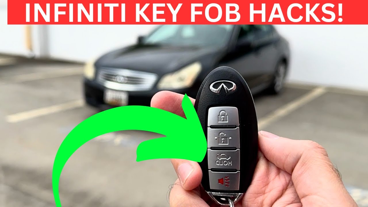 Infiniti Key Fob Tips & Tricks | Infiniti Key Fob HACKS You NEED!