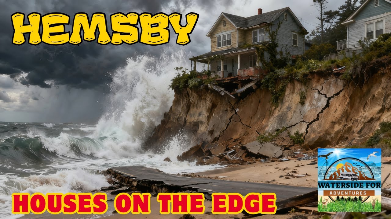 ROADS ALL GONE! 🌊🏠 | Hemsby Home On The Edge | Coastal Erosion Update | WFA Explore