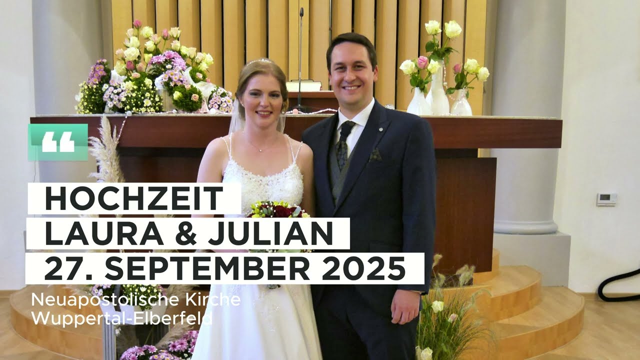 Traugottesdienst Laura & Julian | NAK Wuppertal-Elberfeld