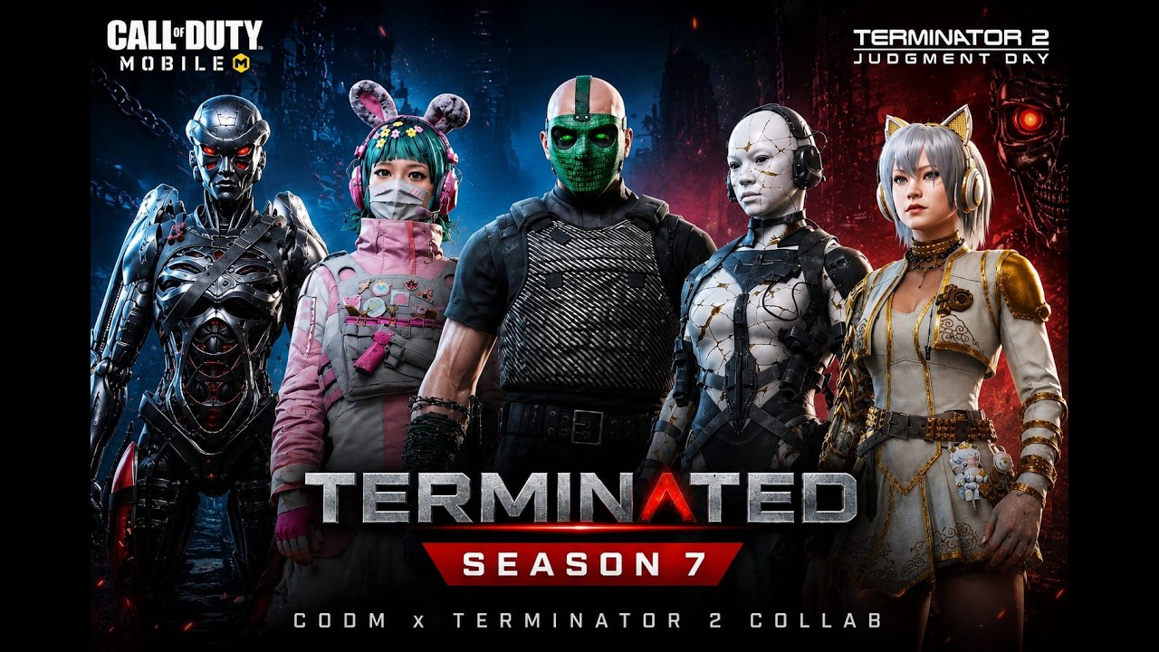 CODM &times; Terminator 2: Judgment Day Season 7 collaboration Characters
