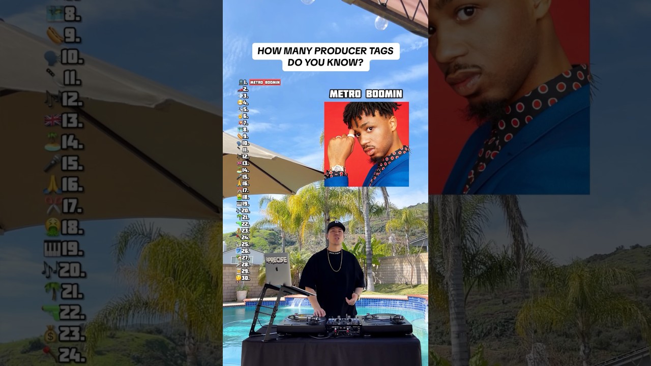 The best PRODUCER TAG&rsquo;s in hip-hop! How many do you know? 🤔