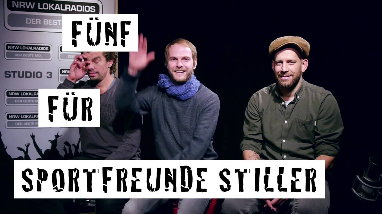 Fünf für Sportfreunde Stiller - das Interview ohne Fragen