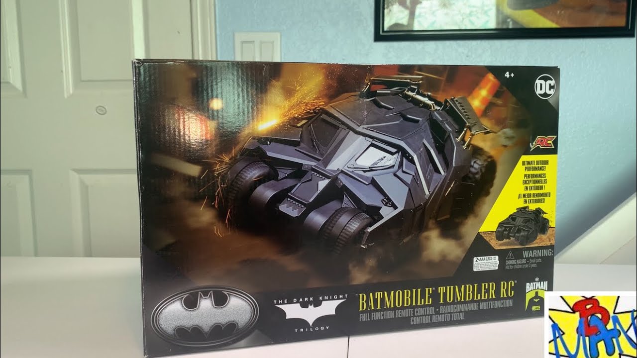 Batmobile Tumbler RC Spin Master 2024 Batman 85th Anniversary Dark Knight Trilogy DC Amazon