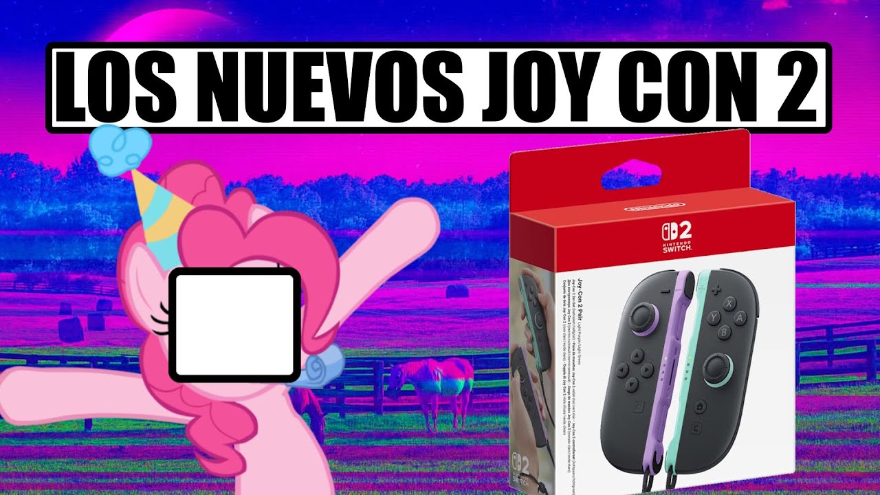 ¡Nintendo anuncio NUEVOS Joy-Con 2!