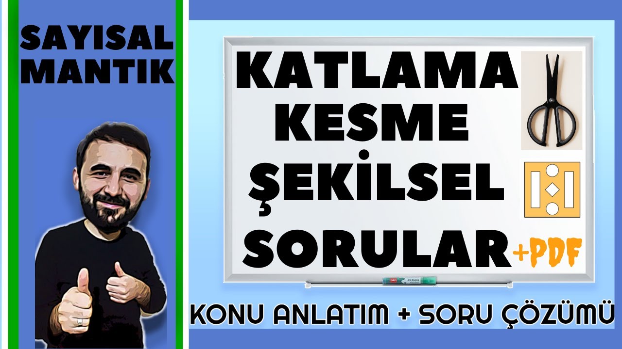 Sayısal Mantık KATLAMA KESME SORULARI Konu Anlatımı + Soru Çözümü Mantık ve Muhakeme Problemleri