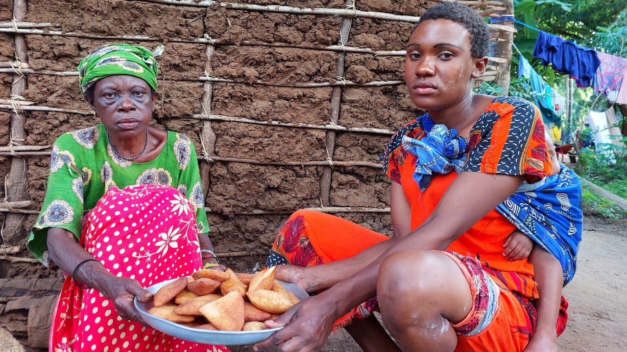 African village life#cooking village food for Breakfast