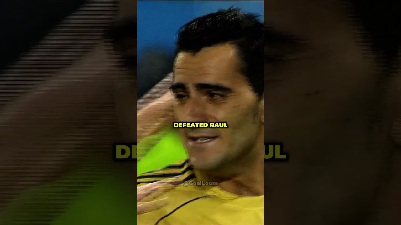 In Real Madrid, there was an unwritten rule: RAUL STARTED EVERY GAME IN THE STARTING 11!