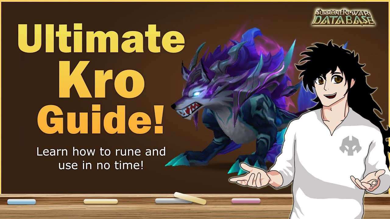 How to Rune, Build, and Use Kro (Dark Inugami) Summoners War Strategy Guide