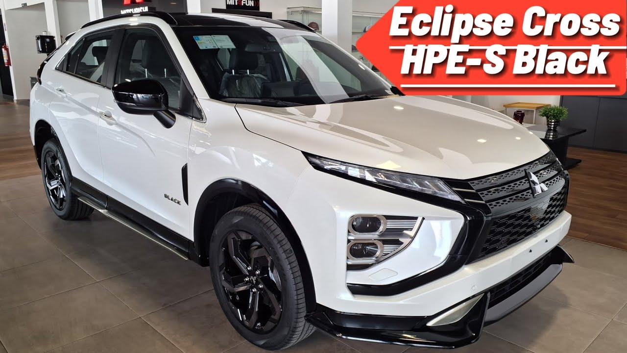 Mitsubishi Eclipse Cross HPE-S Black 2026: Todo o Estilo, conforto e Tecnologia da Versão Top!