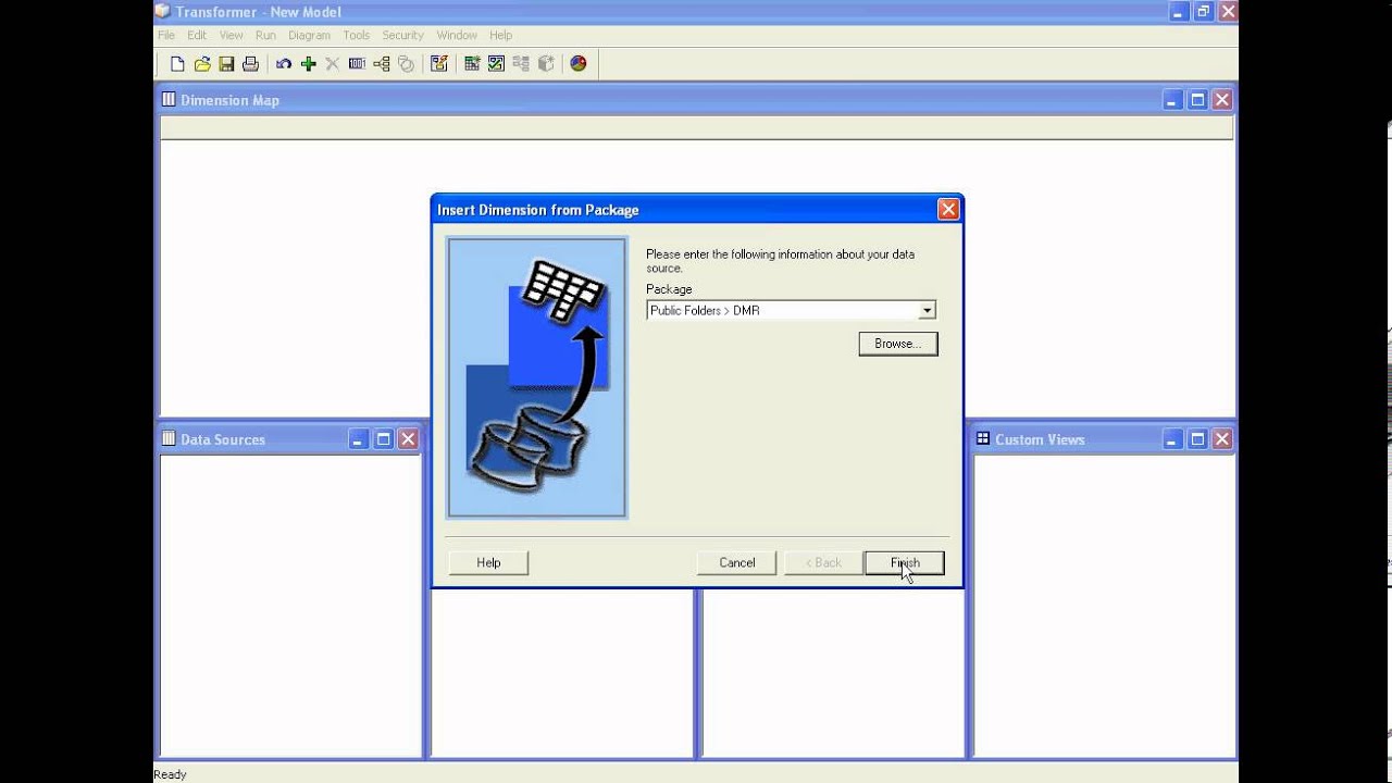Cognos Powerplay Transformer Cubes - Converting DMR Package to Cubes - Tutorial 15-of-30