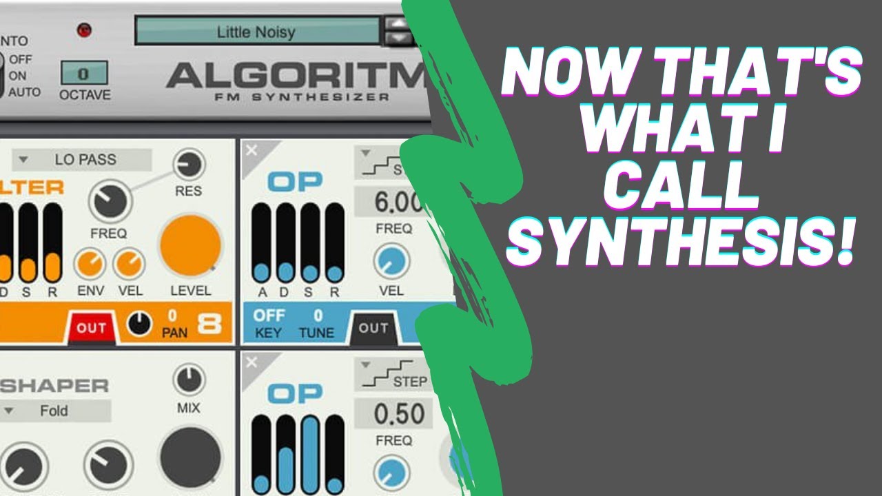 Algoritm FM Synthesizer Demos & First Impression Algortim Review
