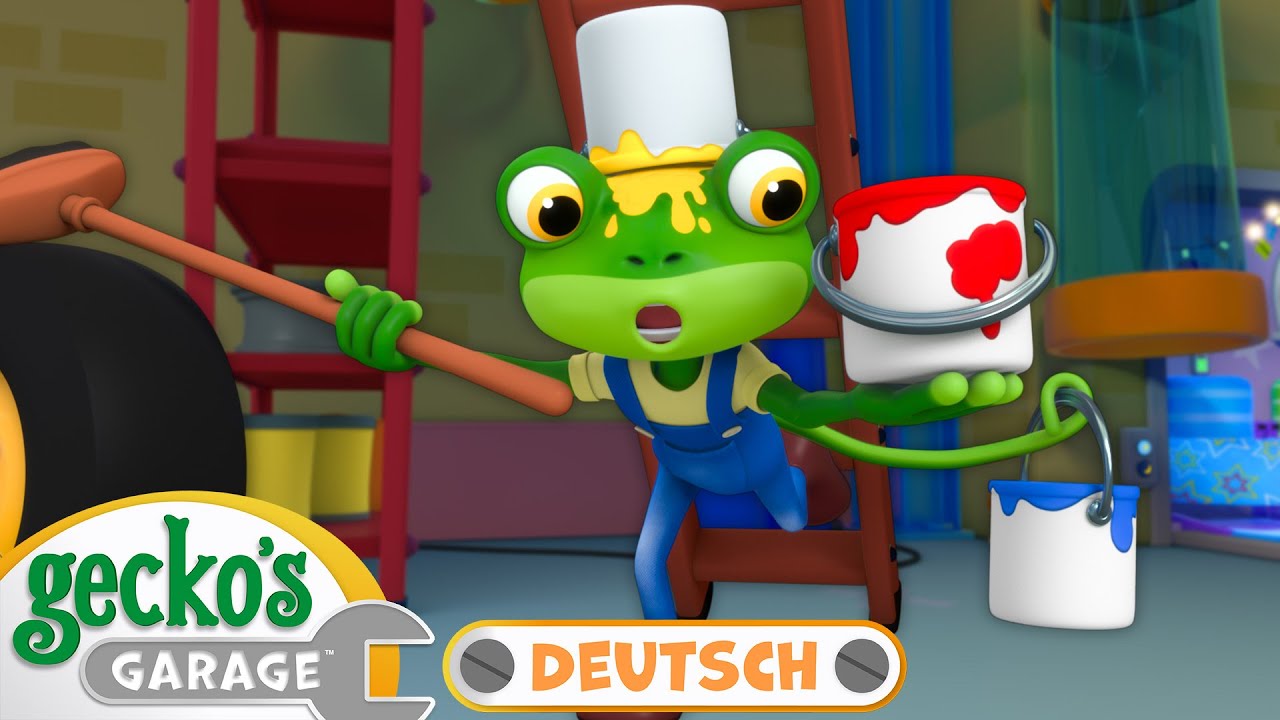 Nächtliche Busreparaturen | 60-minütige Zusammenstellung｜Geckos Garage Deutsch｜LKW für Kinder 🦎🛠️