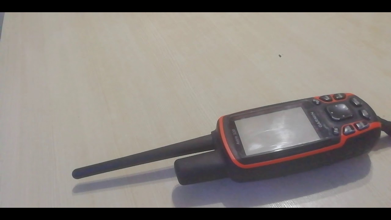 Приложение Garmin Astro 320.