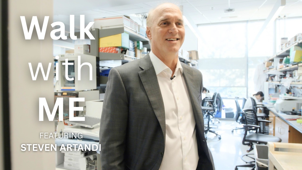Walk With Me: Steven Artandi, oncologist studying cancer biology and aging