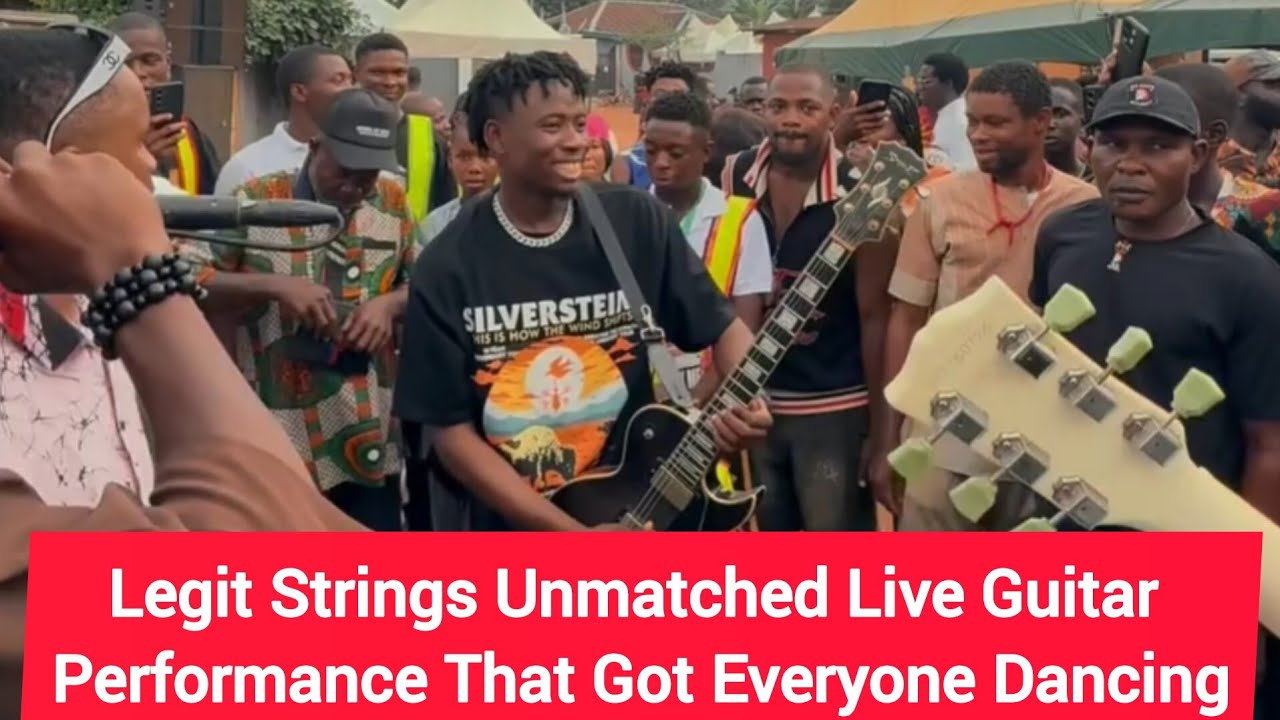 Legit Strings Unmatched Live Guitar Performance That Got Everyone Dancing
