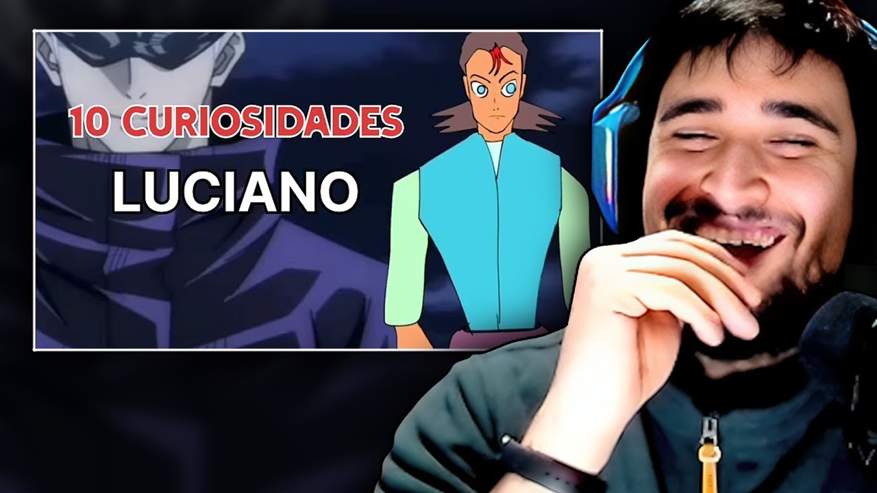 BEELCE reacciona a "10 CURIOSIDADES de LUCIANO del universo de jujutsu Kaisen ¿Quien es?"