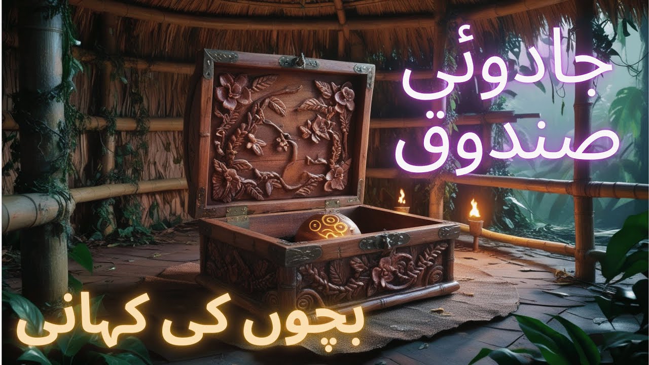 Jadui Sandook | Magical Box | Urdu Story for Kids | Jungle story | Children Story | Nursery Rhymes