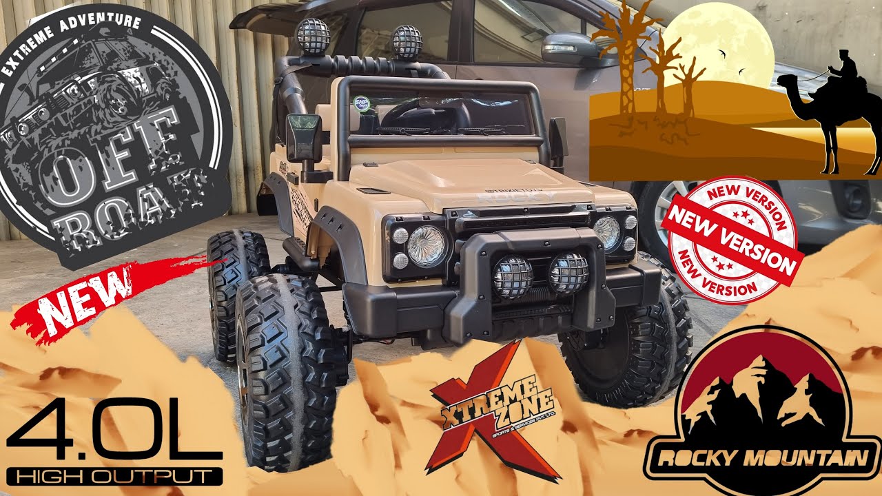 JEEP ROCKY MONSTER SHP VOLTA 5008 / 5023 Mainan Anak Mobil Aki Electric Ride On For Kids