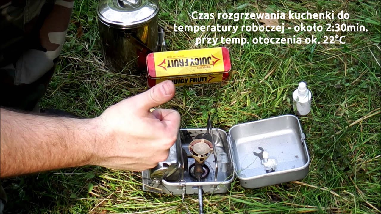Kuchenka na benzynę KOSTKA BREŻNIEWKA