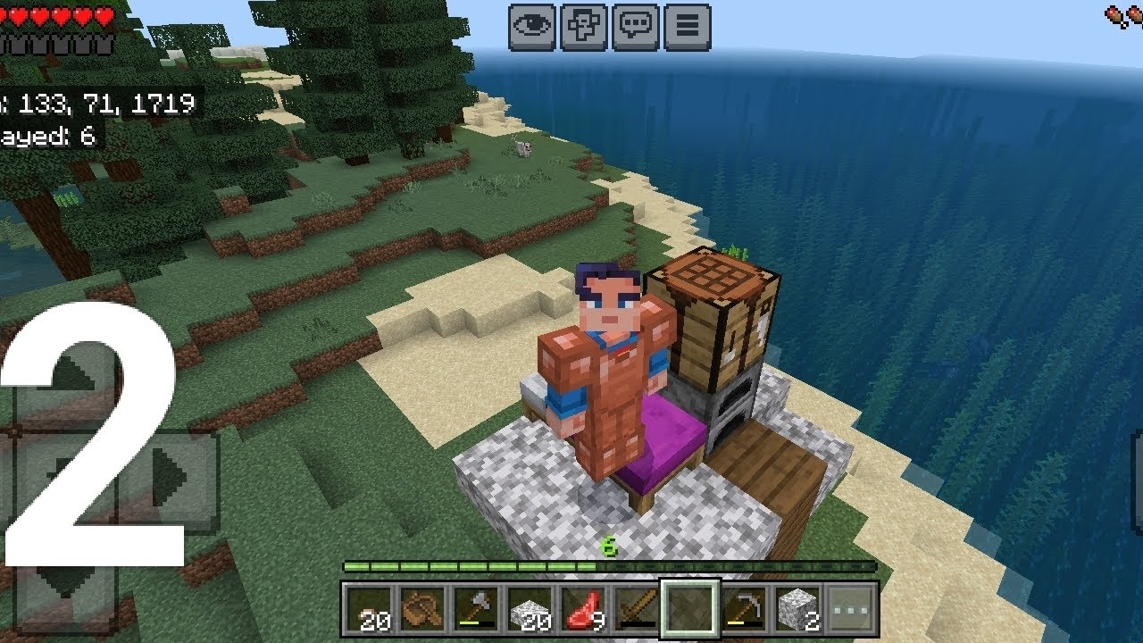 Minecraft survival journey part 2  . Relaxing gameplay walkthrough. Gamer_jishu_69