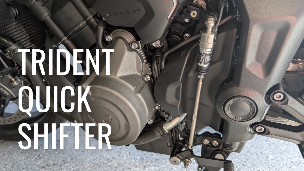 Motorcycle Quick Shifter Install - Triumph Trident 660
