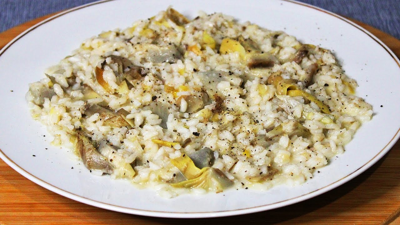 Risotto con Carciofi Surgelati - Ricetta Facile e Veloce.