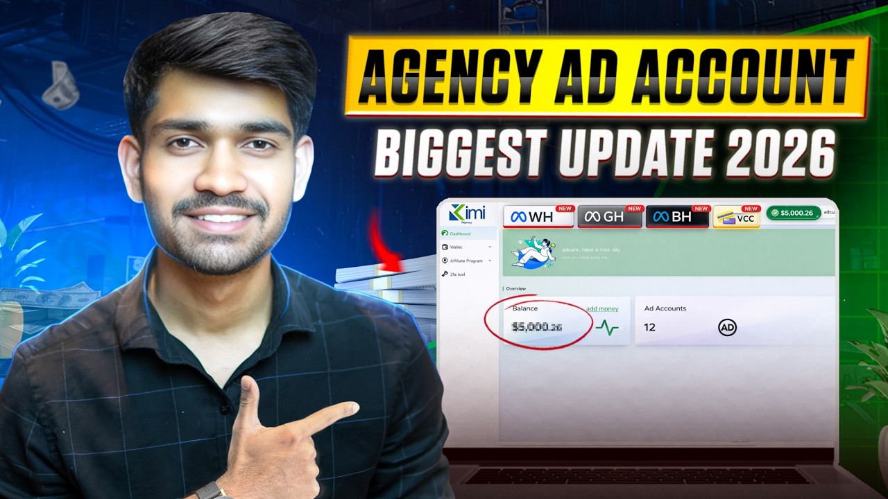 How to Get Agency Ad Accounts Facebook 2026 | New Meta Categories WH,GH,BH