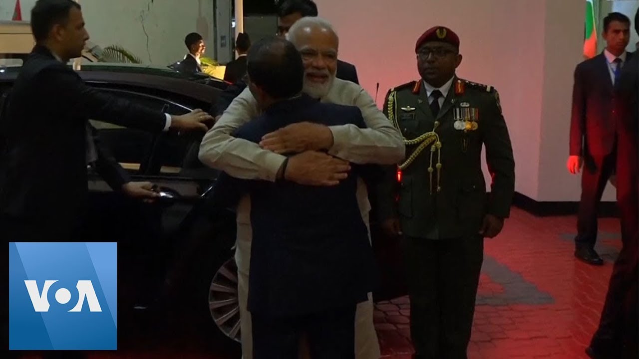Modi in Maldives on First Foreign Trip Since Win