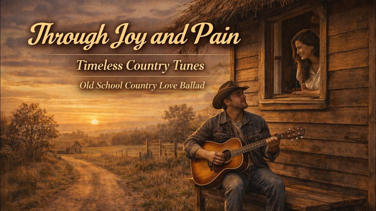 Through Joy and Pain - Timeless Country Tunes | Old School Country Love Ballad | Lyrics video 