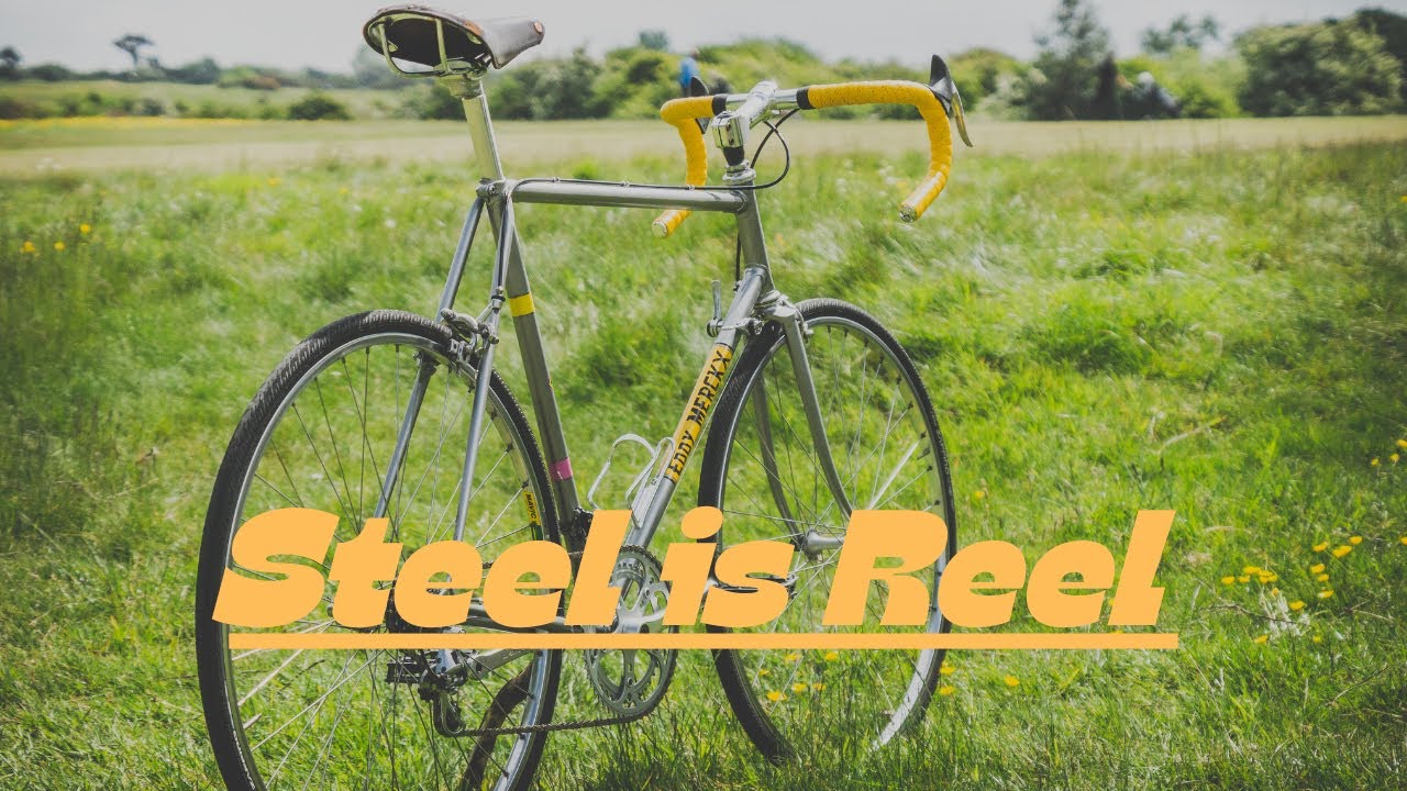 Vintage Eddy Merckx Steel Road Bike Ride & Bike Check | POV Cycling in Hull