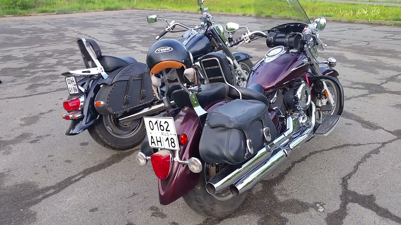 Suzuki Intruder 1500 и Yamaha XVS1100(Drag Star)-небольшое сравнение