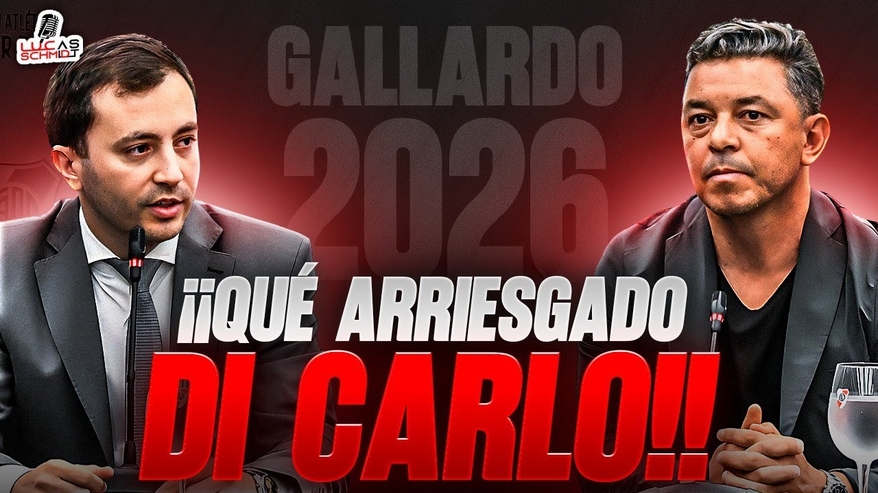 GALLARDO CONTINUAR&Aacute; EN RIVER, SE JUEGA TODO DI CARLO | Reacci&oacute;n Lucas Schmidt