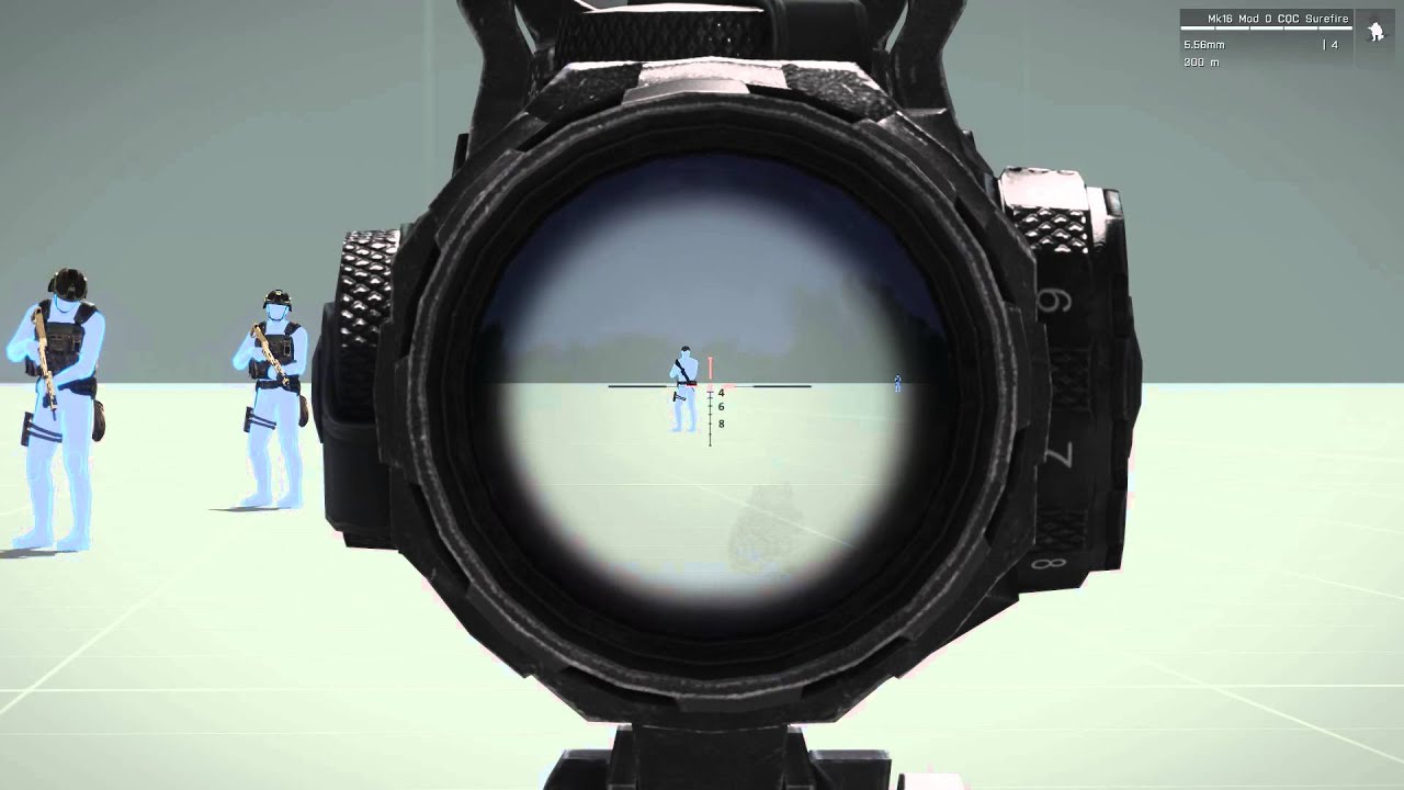 Arma 3 Test - Mk16 Mod 0 CQC SureFire