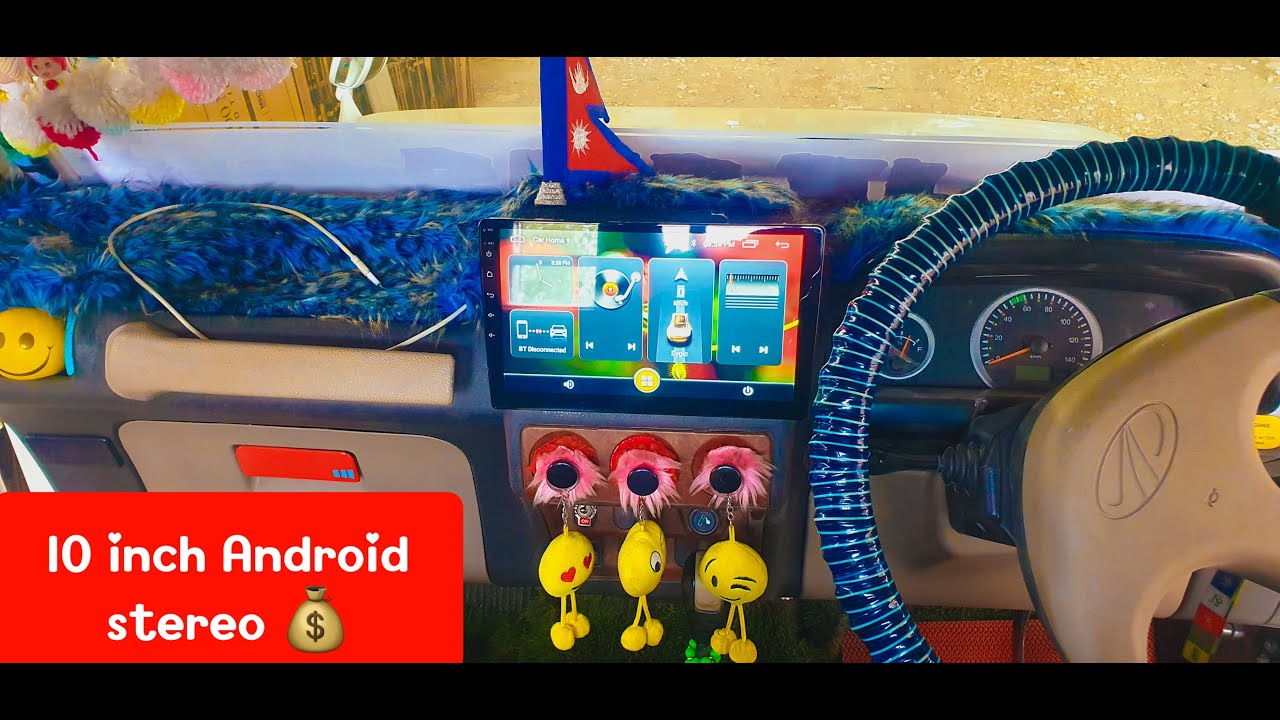 10 inch Android stereo fiting in bolero pikup 🤑