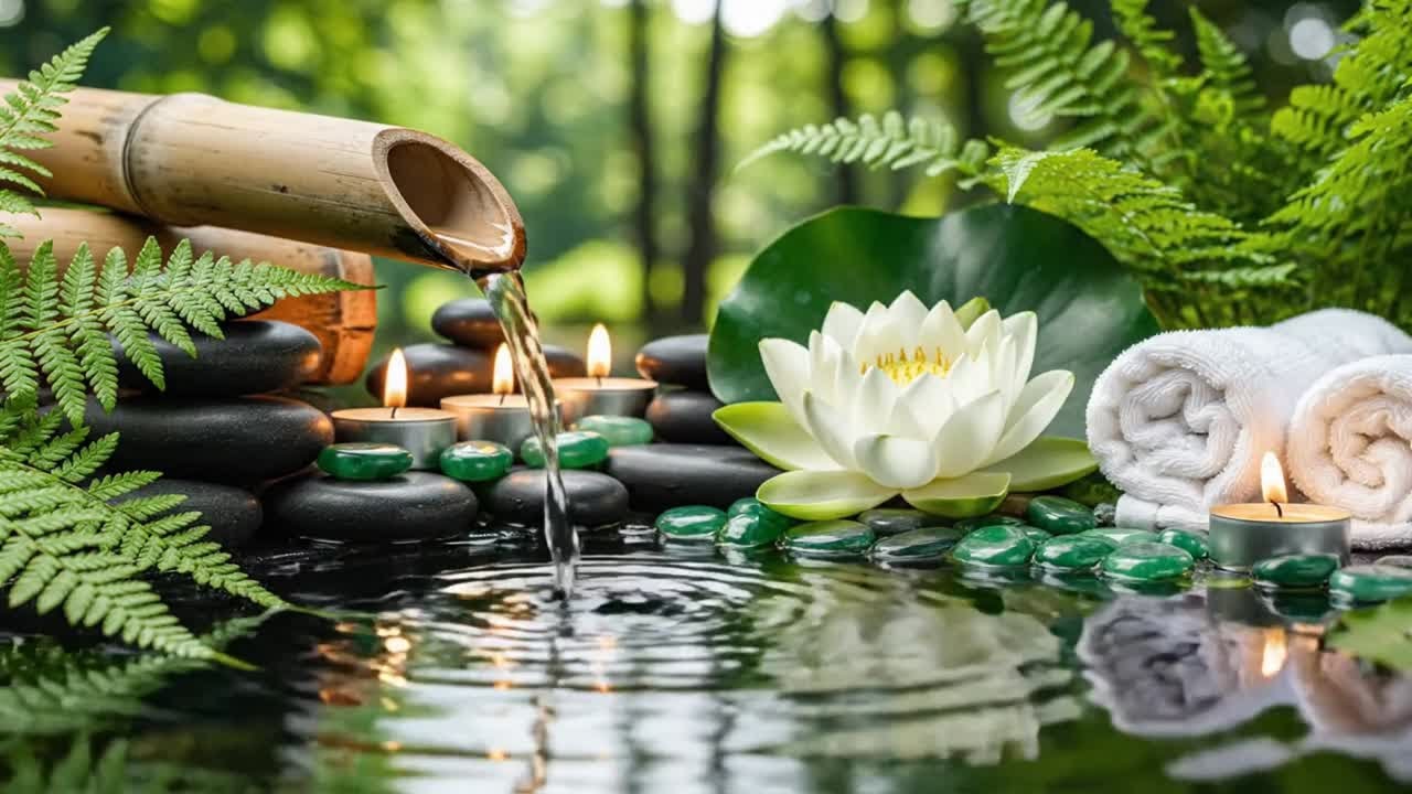 Relaxing Music Relieves Stress, Anxiety and Depression 🌿 Healing Piano + Water Sounds, Calm Music