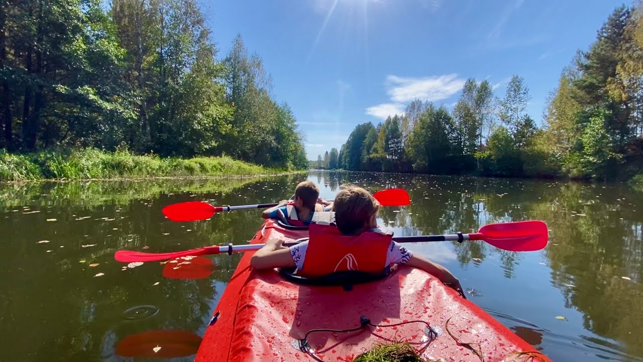 Семейный отдых на реке Узола. Продлеваем лето 🌞