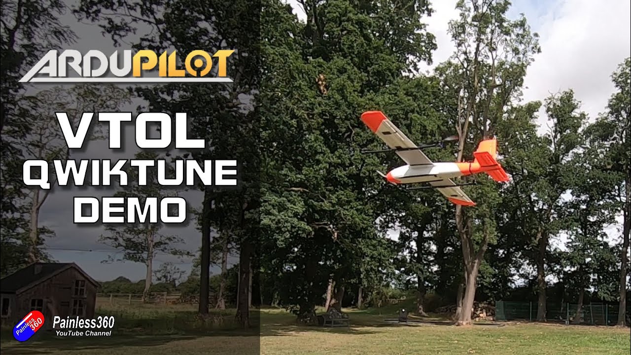 VTOL Tuning overview and demo using QWIKTUNE (Ardupilot 4.6 and later)
