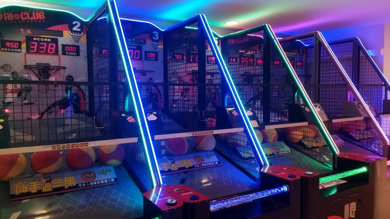 來台南中山店玩投籃機